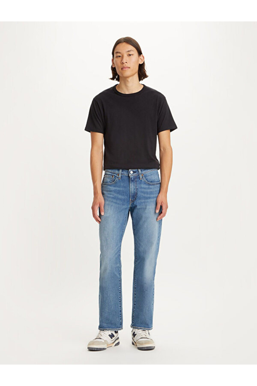 514™ Straight Erkek Jean Pantolon - Medium Indigo Stonewash