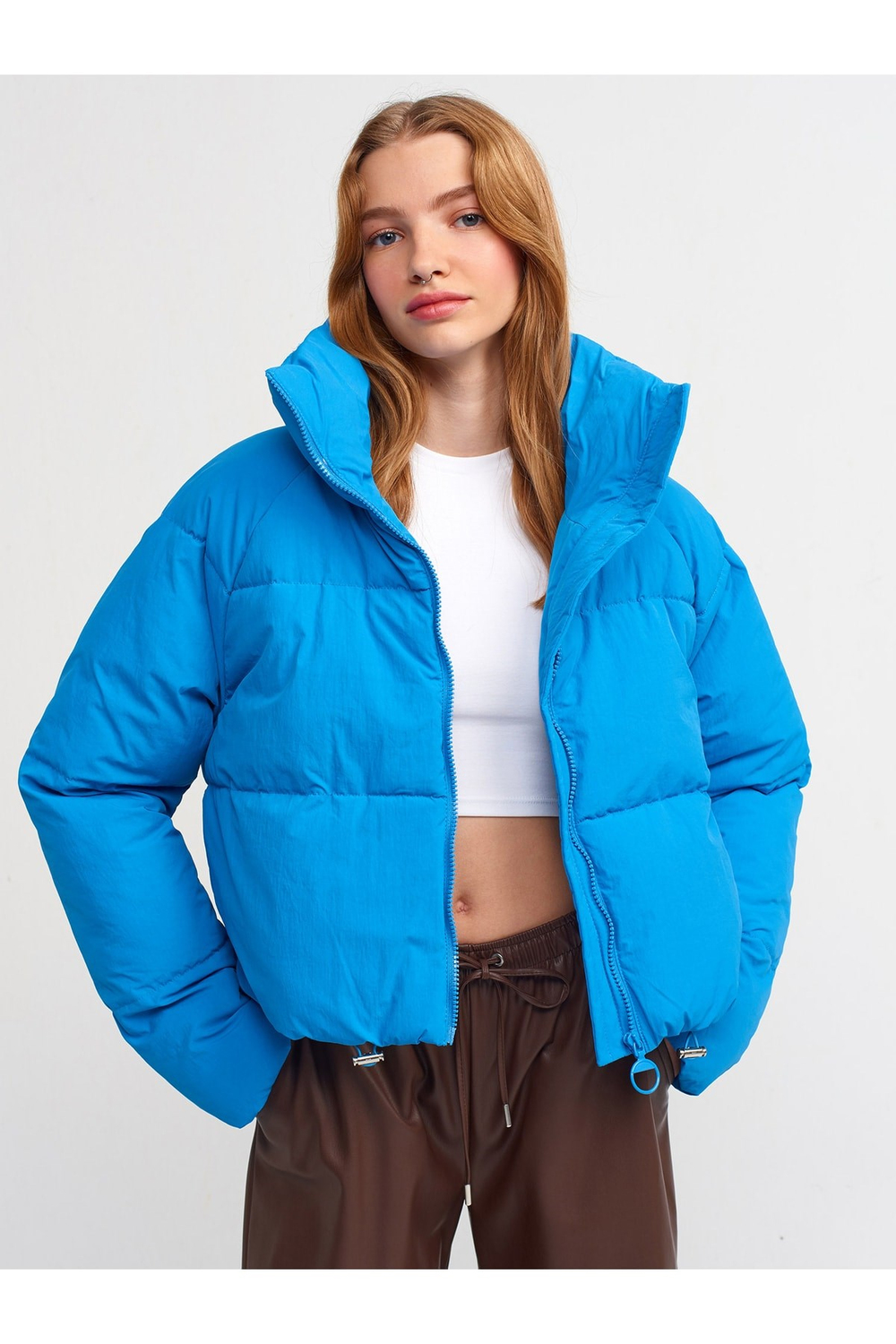 60322 Reglan Kollu Şişme Mont-saks