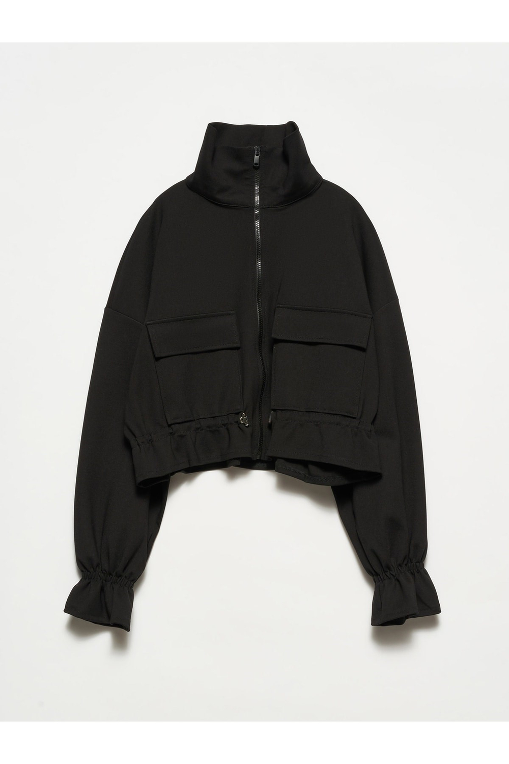 60340 Fermuarlı Sweatshırt Ceket-siyah
