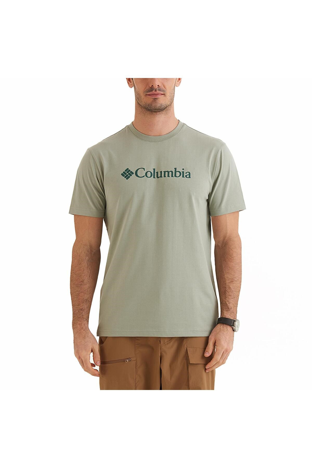 Cs0287 Csc M Basic Big Logo Brushed Ss Tee Erkek T-Shirt
