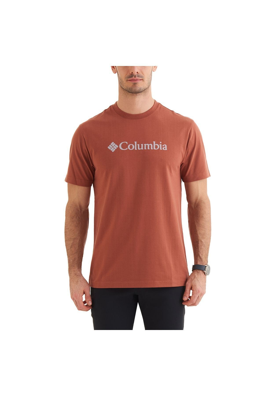 CSC M Basic Logo Brushed Erkek Kısa Kollu T-Shirt
