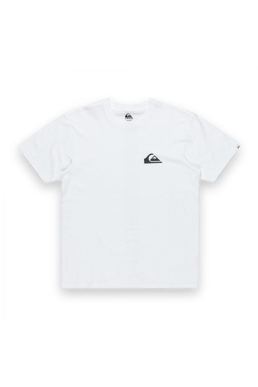 Eqyzt08042 Ev Mini Logo Ss Beyaz Erkek T-shirt