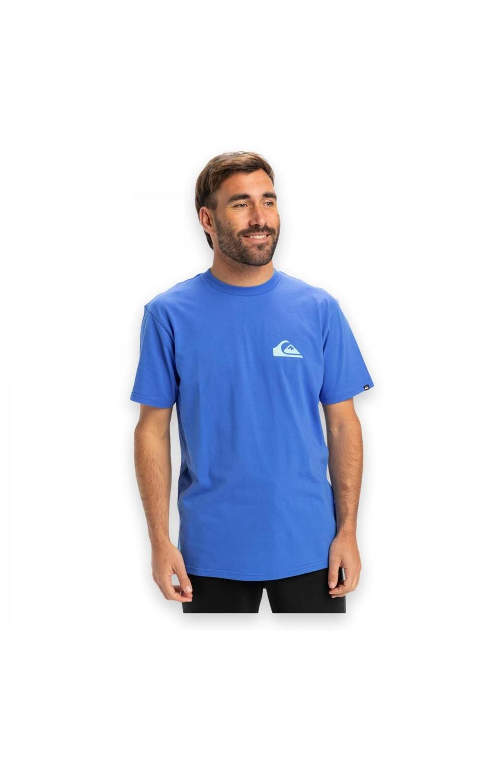Eqyzt08042 Ev Mini Logo Ss Mavi Erkek T-shirt