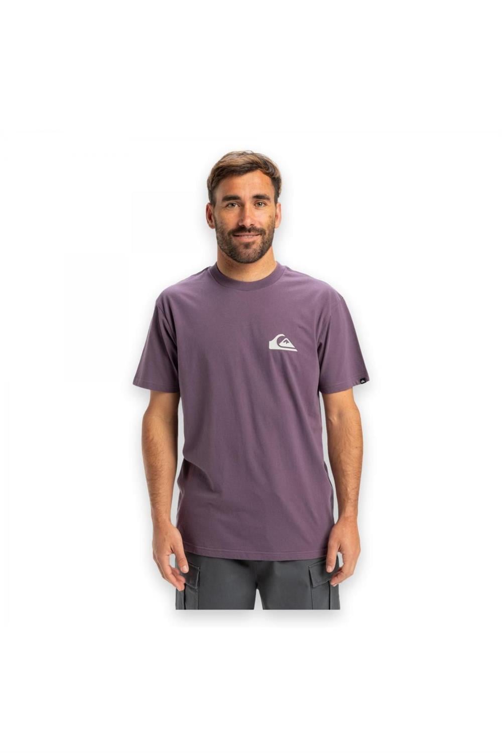 Eqyzt08042 Ev Mini Logo Ss Mor Erkek T-shirt