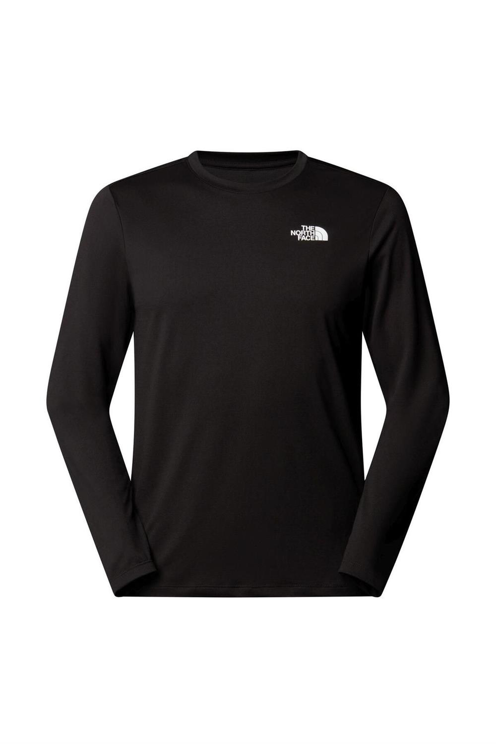 Erkek 24/7 L/S T-SHİRT NF0A894AJK31 Siyah-M
