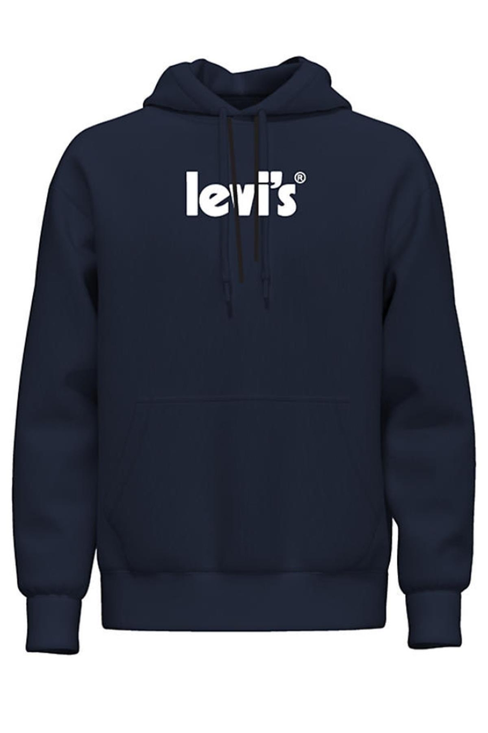 Erkek Baskı Logolu Kapüşonlu Sweatshirt - A2639-0004