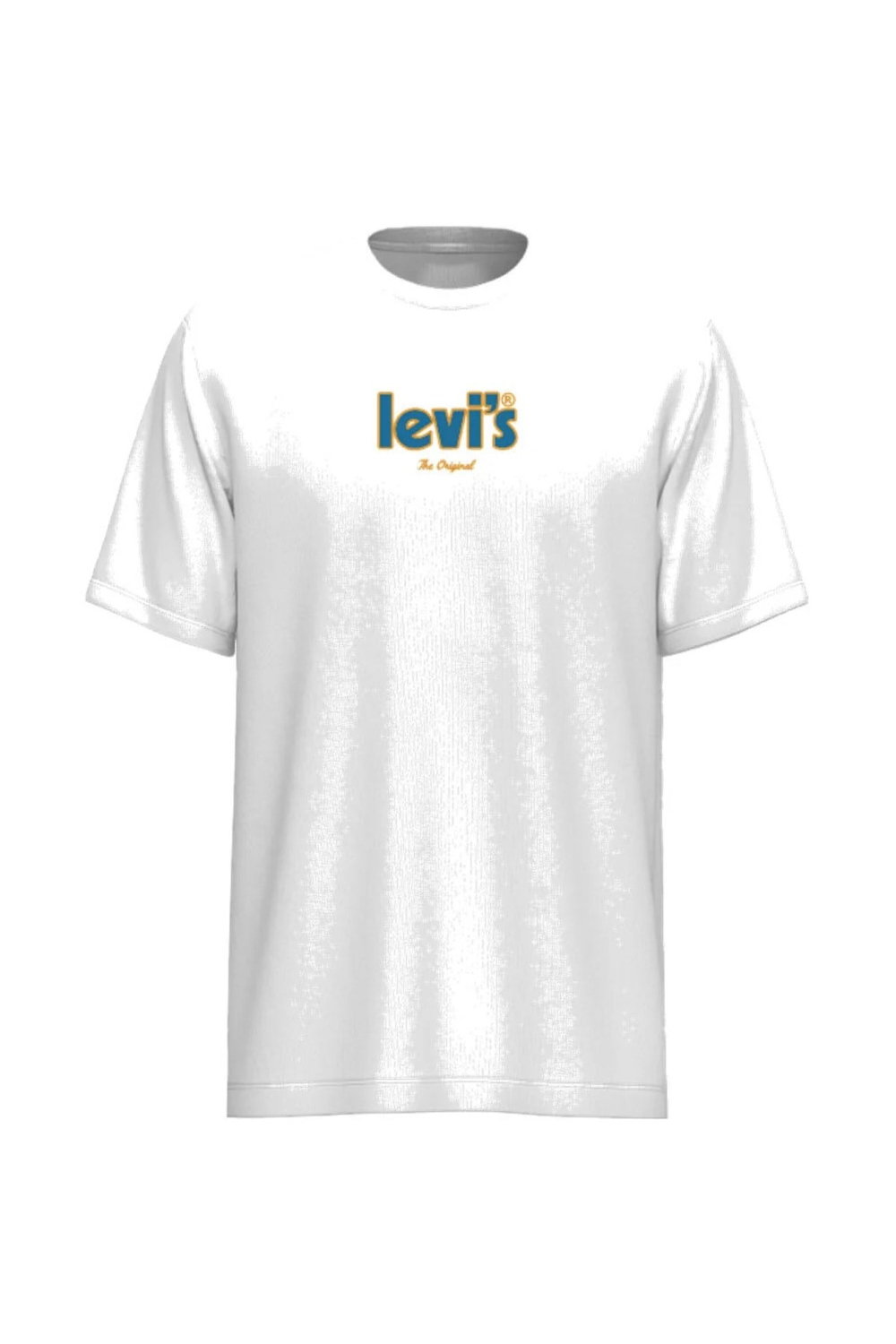 Erkek Beyaz T-shirt Relax Fit - A2082-0102