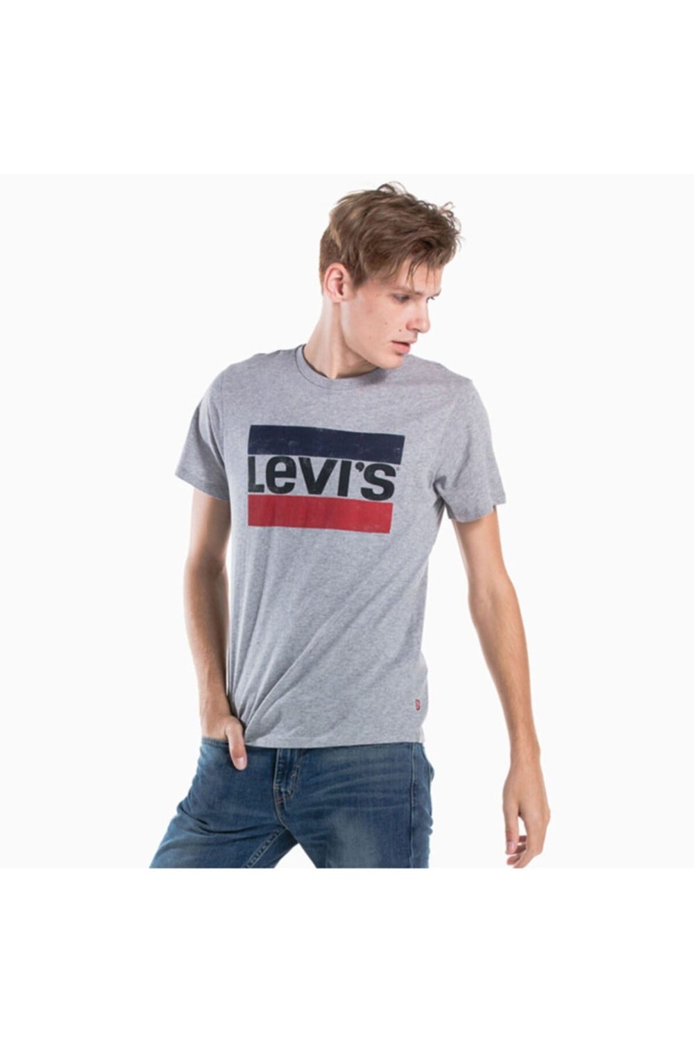 Erkek Graphic Sportswear Logo T-shirt 39636-0010