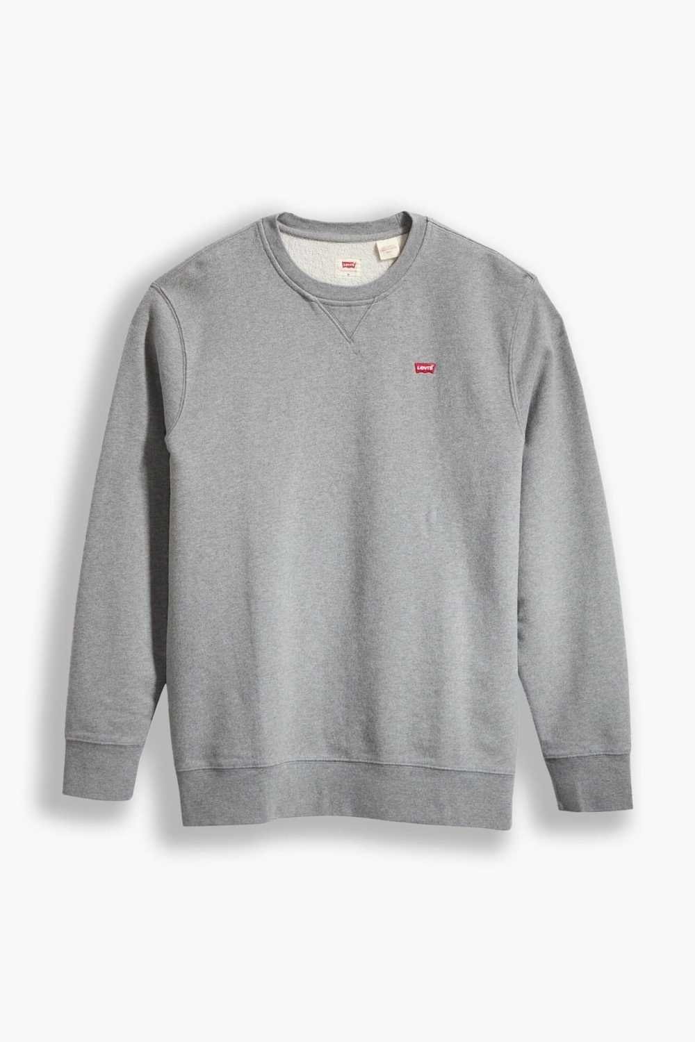 Erkek Gri New Orıgınal Crew Tr Chısel  Heath Sweatshirt