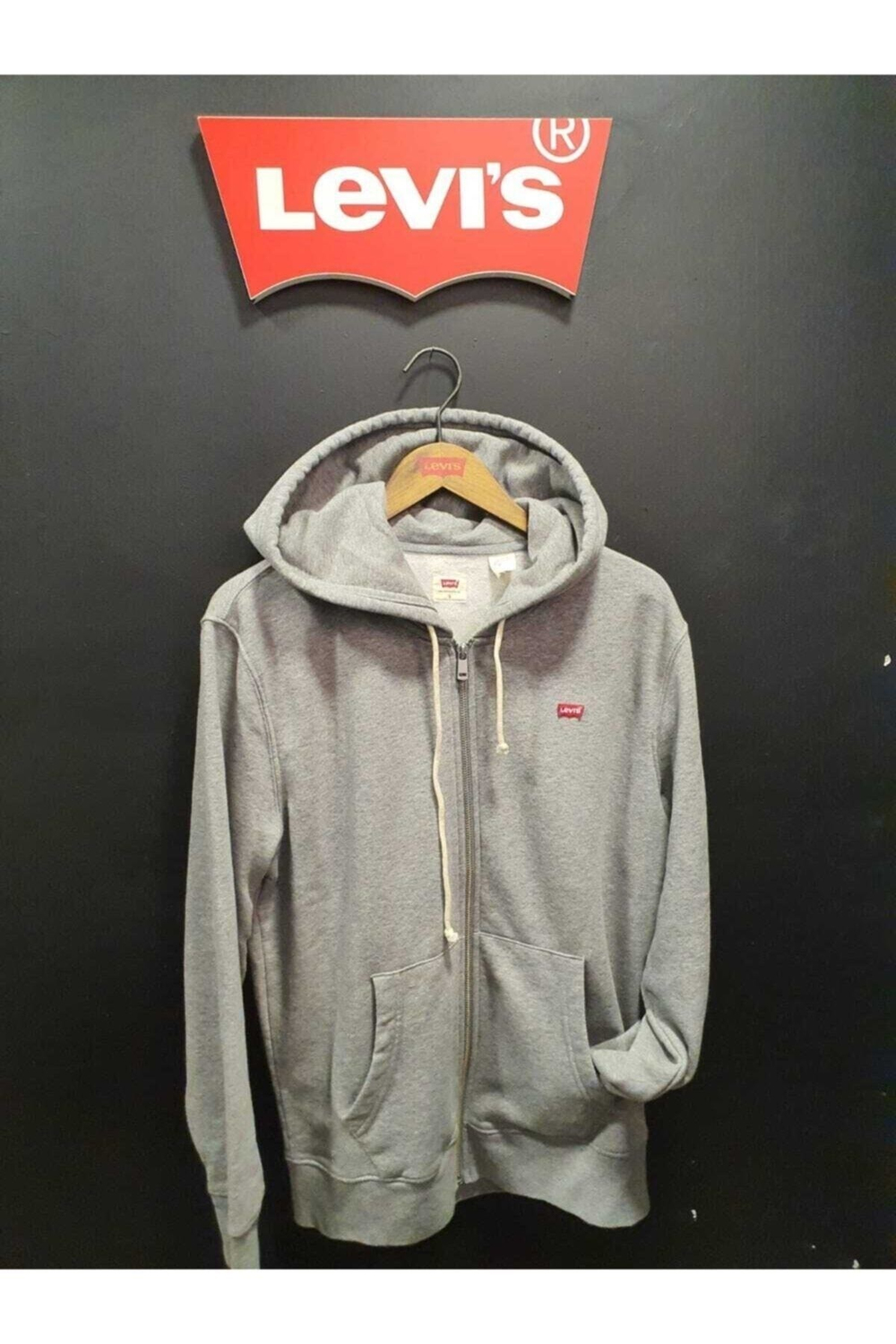 Erkek Gri Sweatshirt