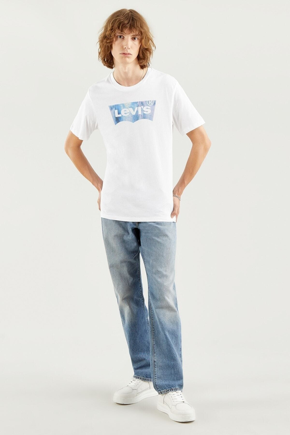 Erkek Housemark Graphıc Tee Ssnl Bw Fıll Whıt T-Shirt 22489-0343