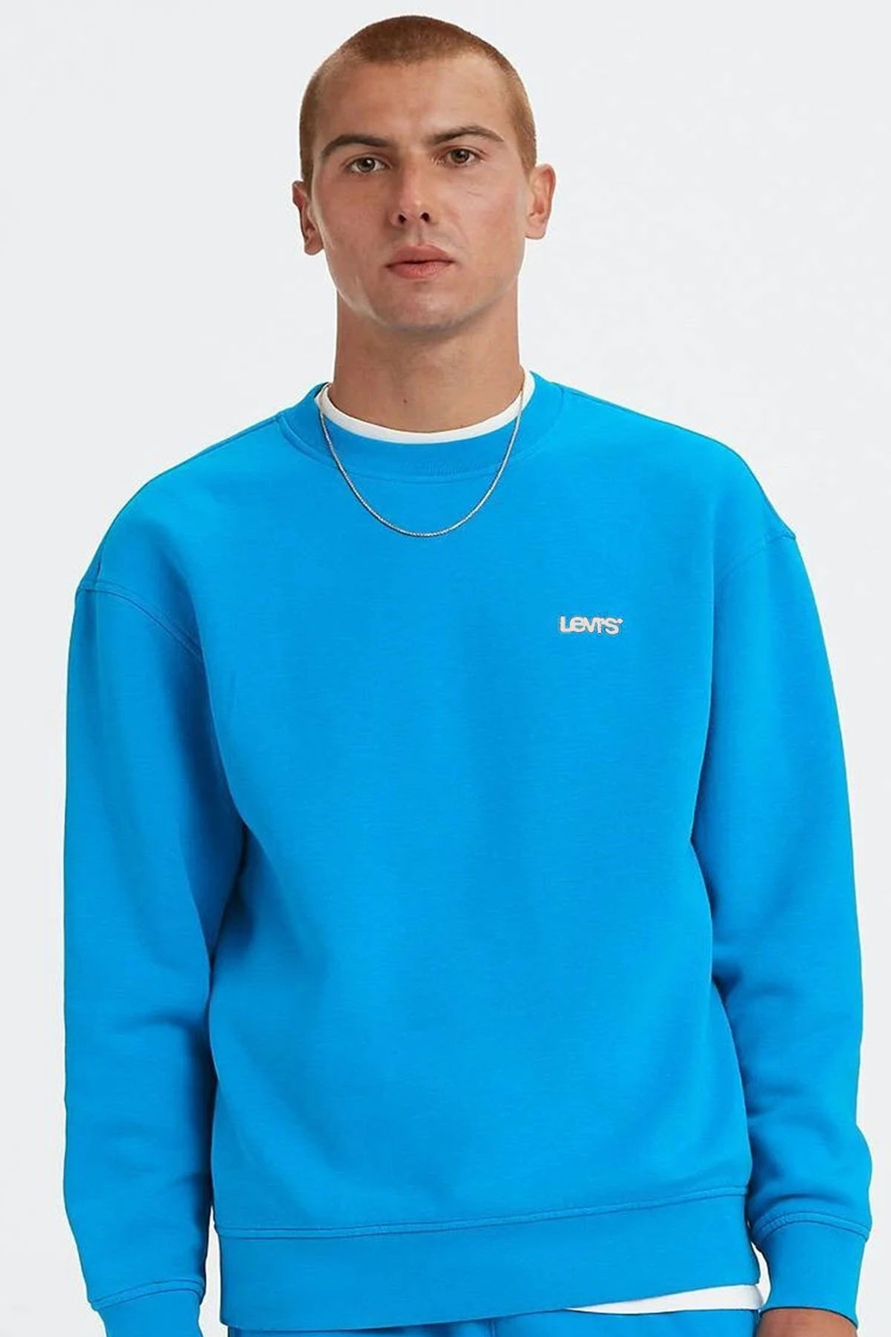 Erkek Mavi Sweatshirt - A7750-0000