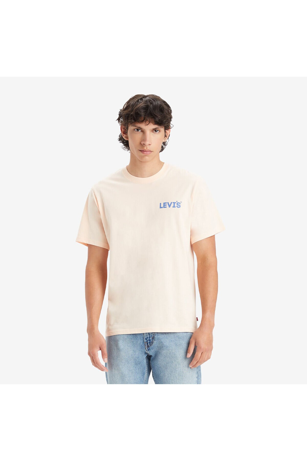 Erkek Relaxed Fit Bisiklet Yaka Tişört