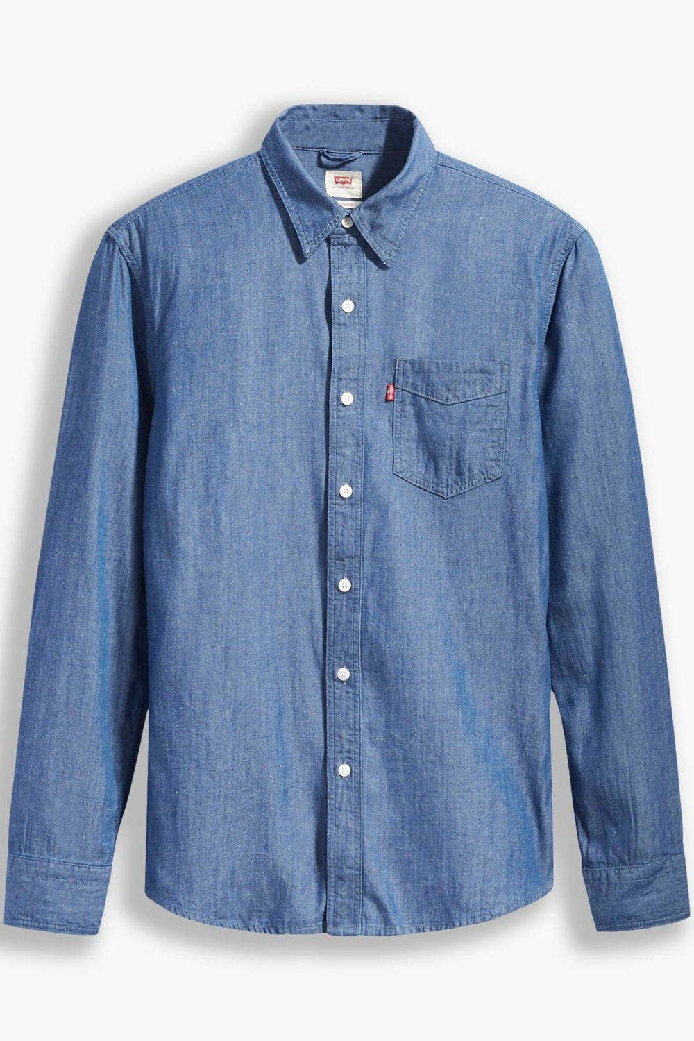 Erkek Slim Fit Mavi Gömlek 86619-0032