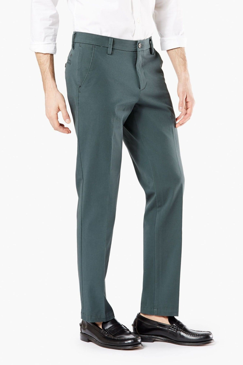 Erkek Smart 360 Flex Workday Khaki Pantolon, Slim Fit 3627200320