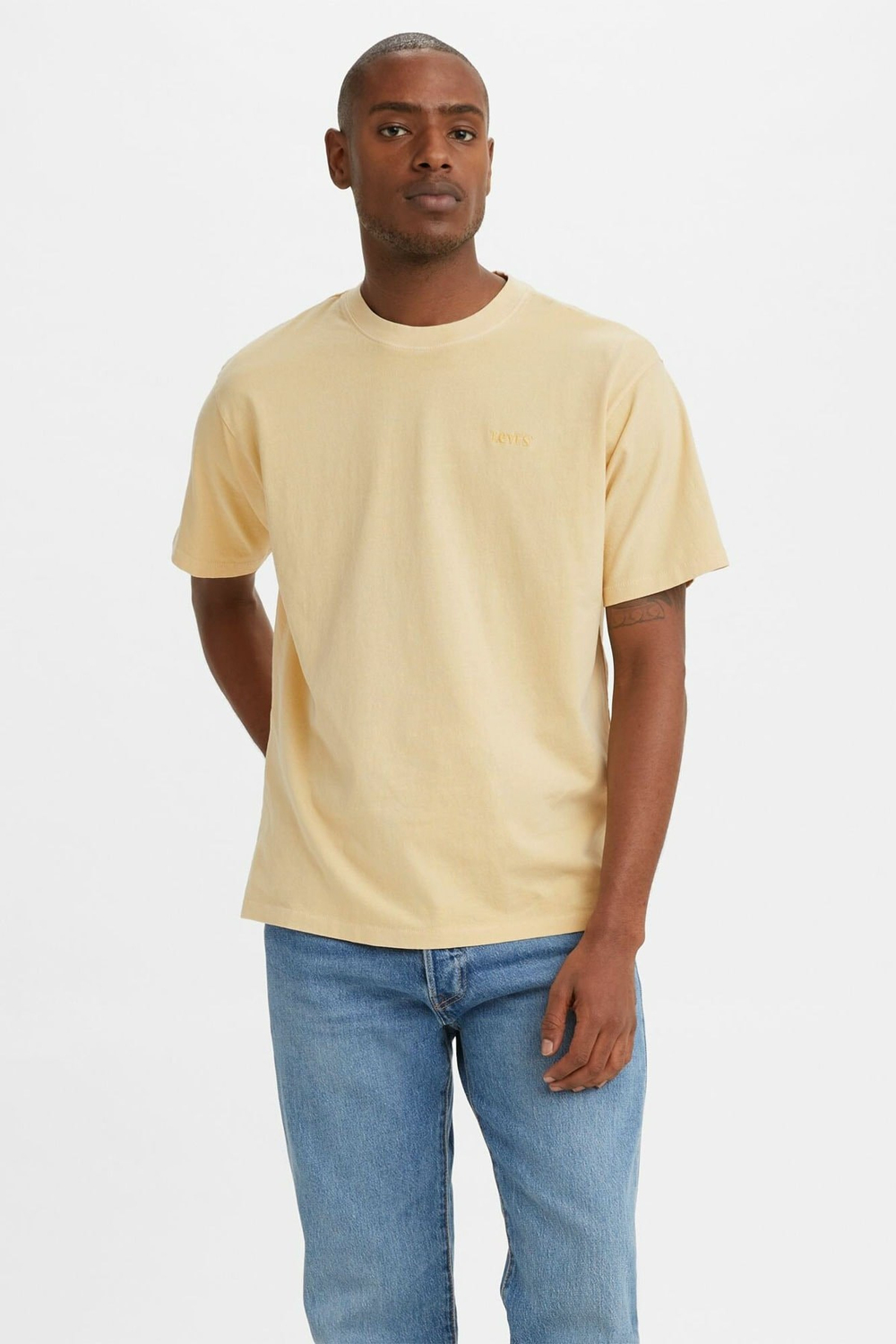 Erkek Vintage Tee Golden Haze Garment Sarı/Turuncu Erkek Tişört 3985600030