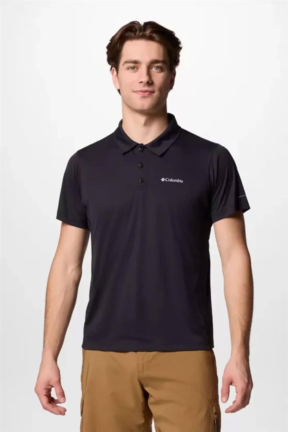 Erkek Zero Rules Light Polo Kısa Kollu T-Shirt - Siyah