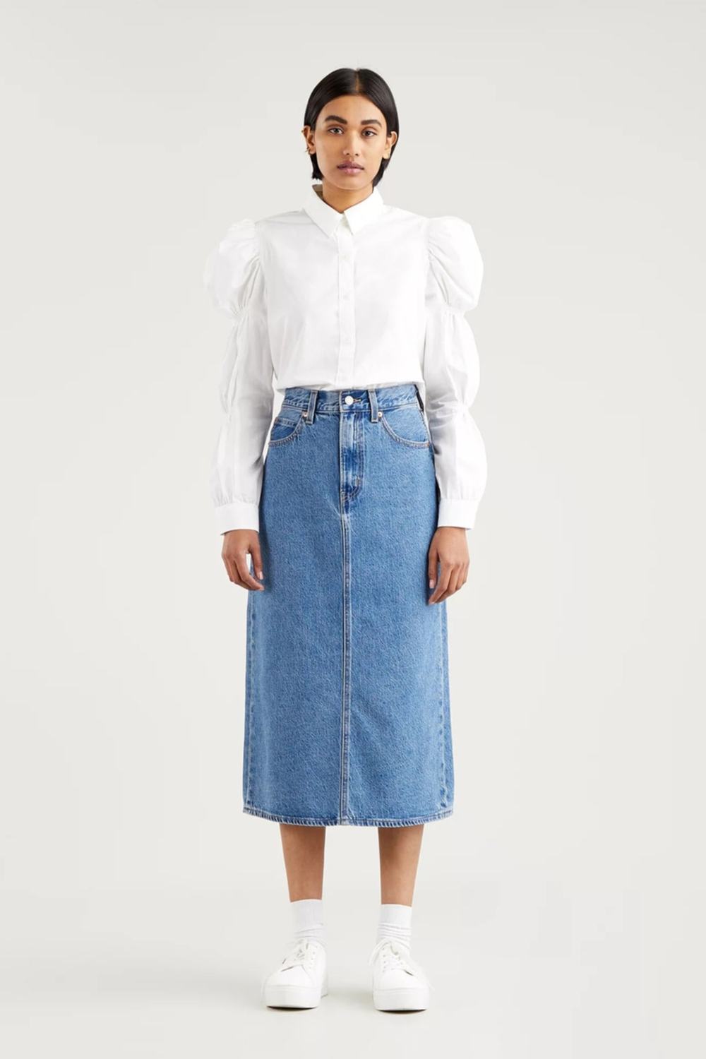 Etek 70s Midi Skirt - Golly Gee A1957-0000