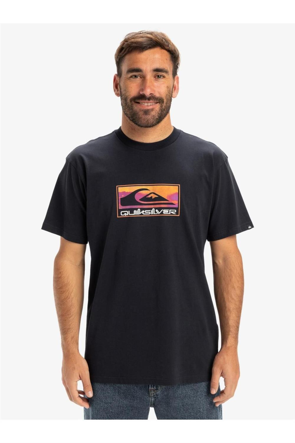 Ev Gradient Box Ss Erkek T-shirt