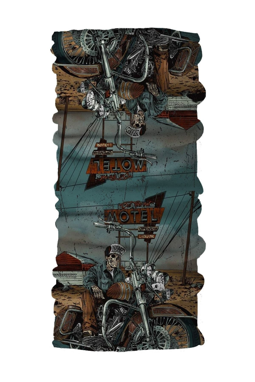 Flash Unisex Dikişsiz Motor Bisiklet Yüz Maskesi Bandana