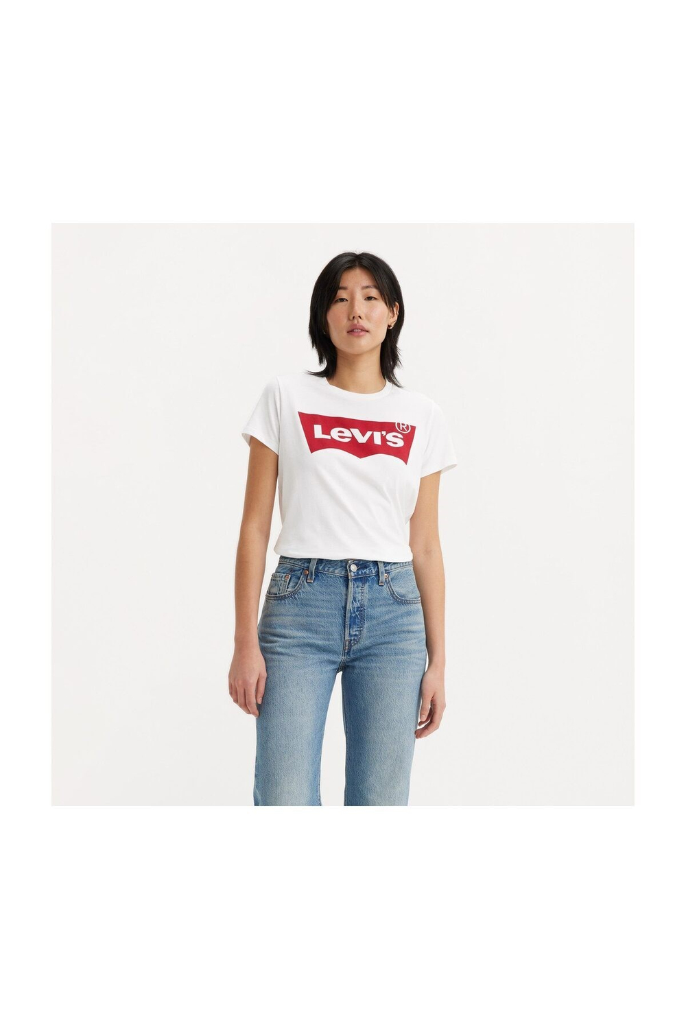Kadın Beyaz T-shirt 17369-0053