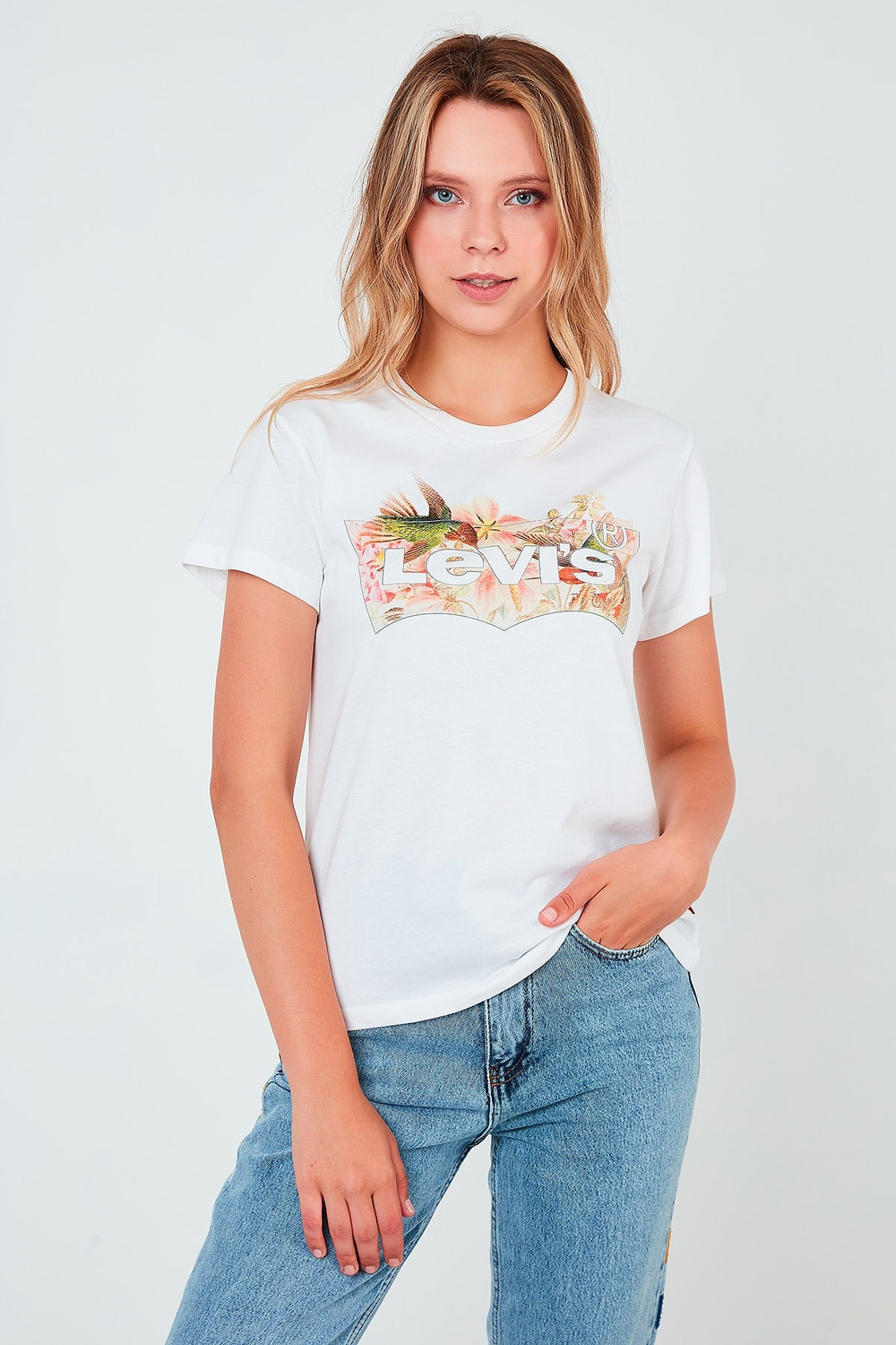 Kadın Beyaz T Shirt 17369