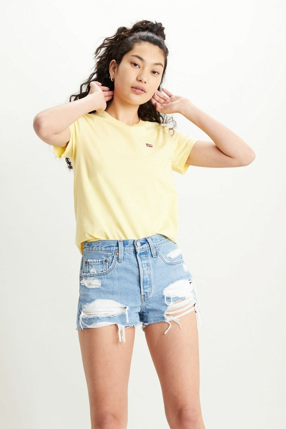 Kadın Perfect Tee Lemon Meringue Sarı Kadın Tişört 3918501030