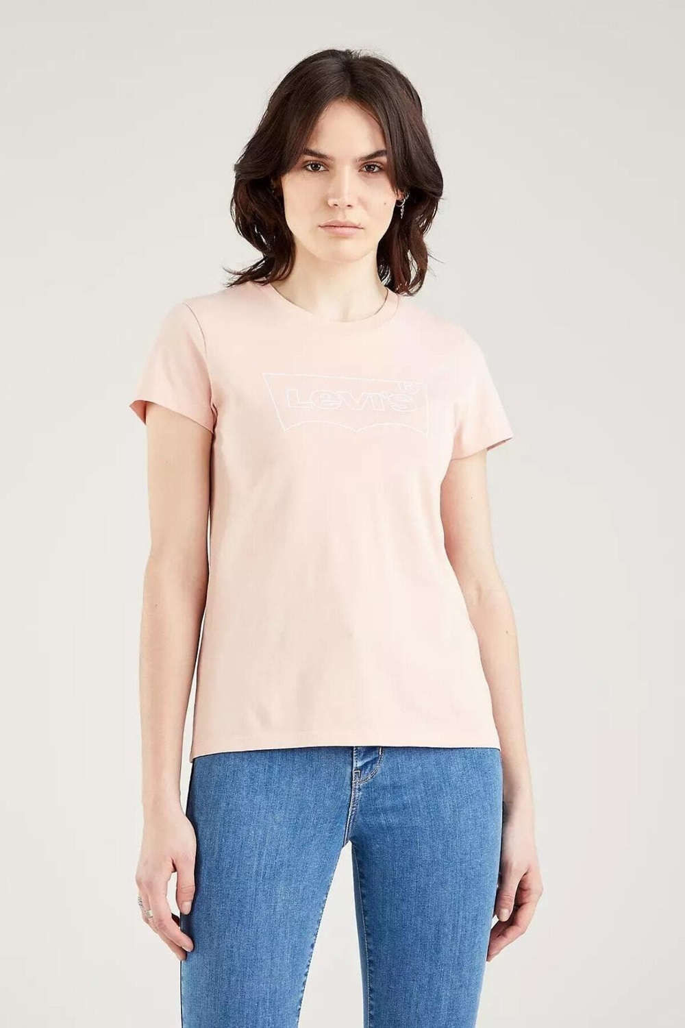 Kadın The Perfect Pembe Standart Kalıp T Shirt