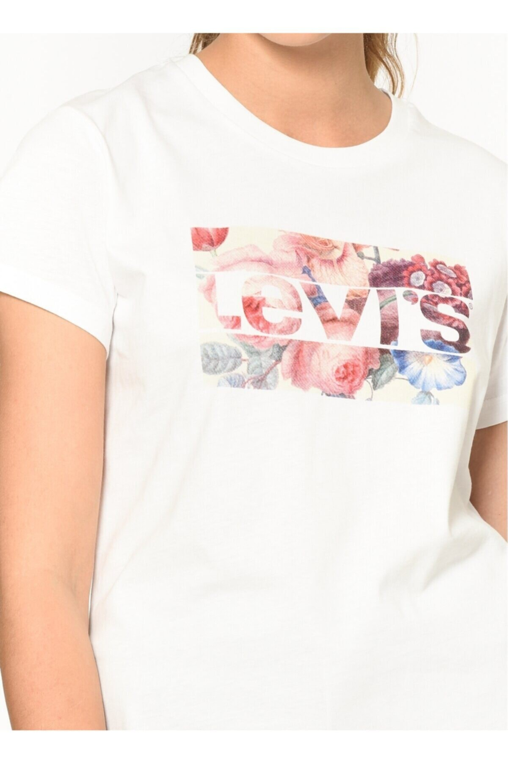 Kadın The Perfect Tee Lse_Sportswear Logo Fıl T-Shirt 17369-1512