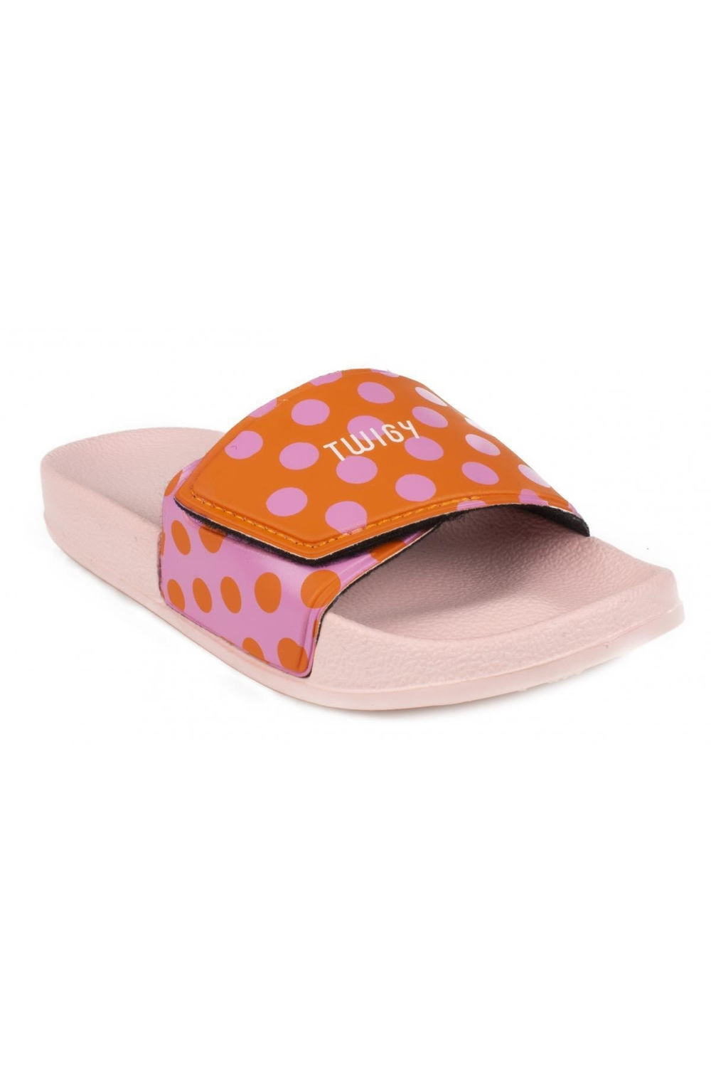 Kız Çocuk Pembe Jelly Tek Bant Terlik Vv1020f