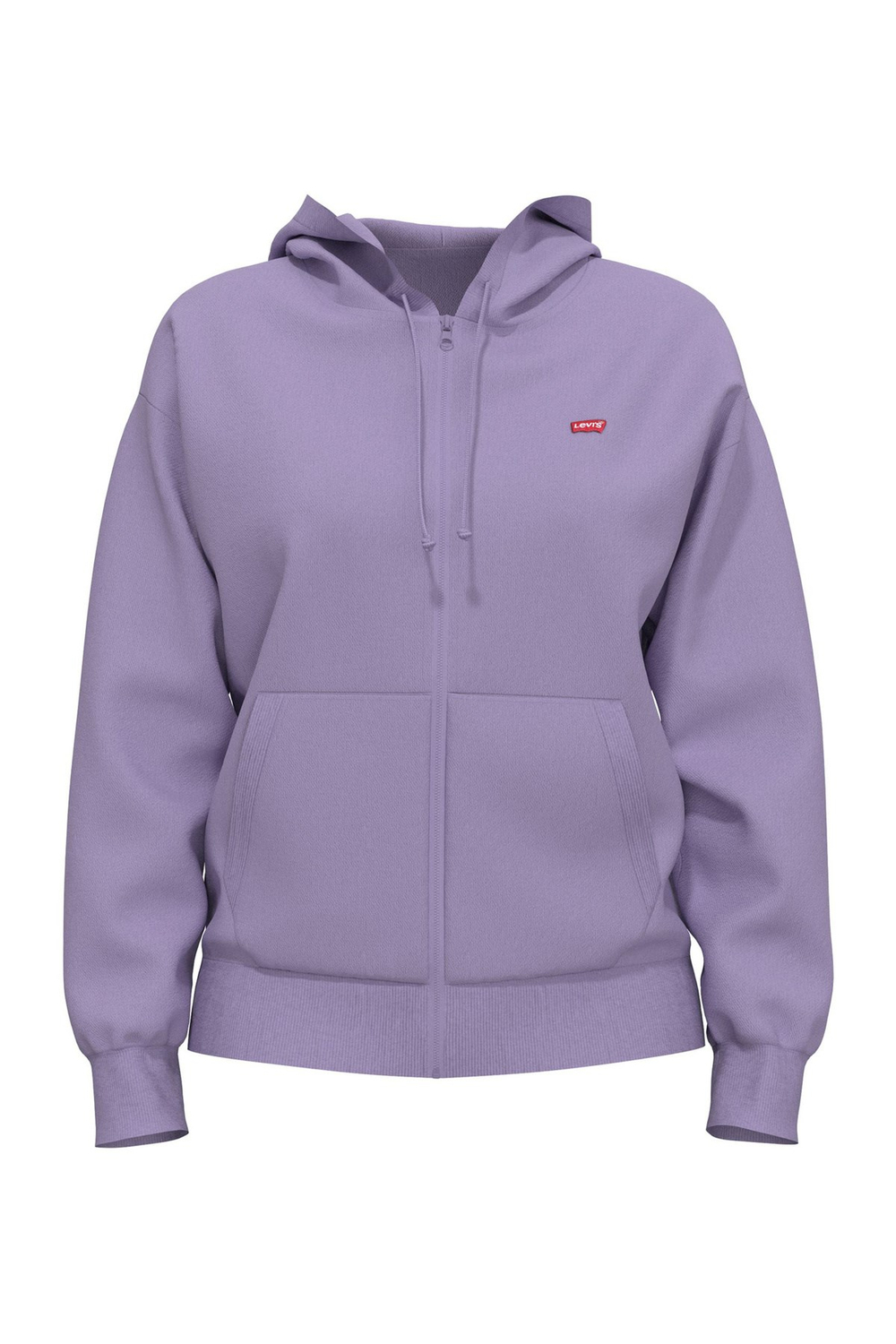 Levis Kapüşon Yaka Düz Mor Kadın Sweatshırt A0777-0017