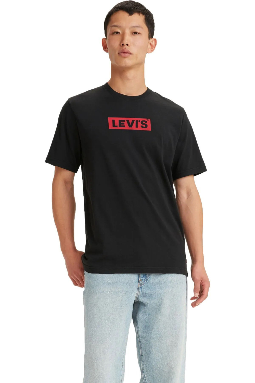 Logolu Relaxed Fit Bisiklet Yaka % 100 Pamuk T Shirt Erkek T SHİRT A2082