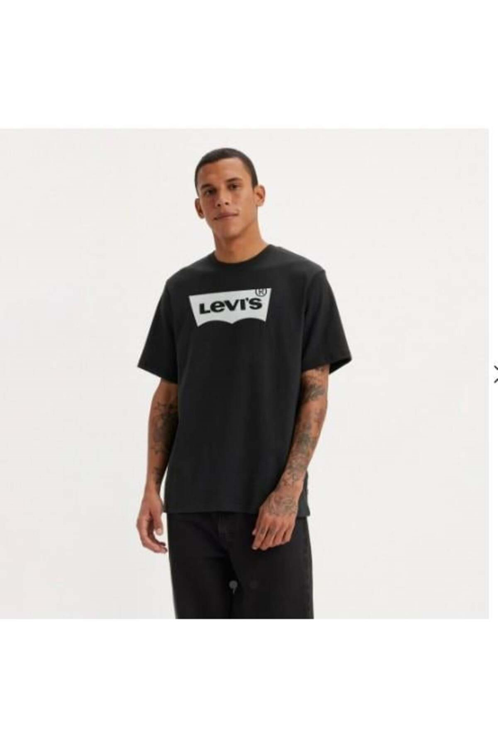 LSE_SS RELAXED FIT TEE PREMIUM BW VW CA ERKEK TİŞÖRT