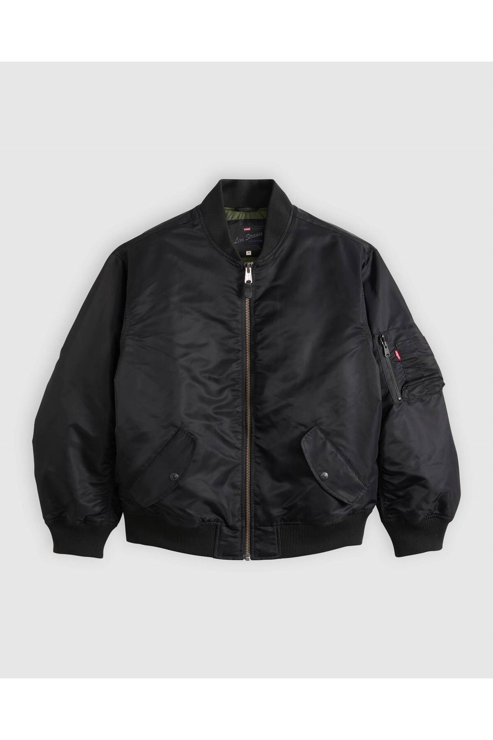 MA-1 ERKEK SİYAH BOMBER MONT 005AL-0000