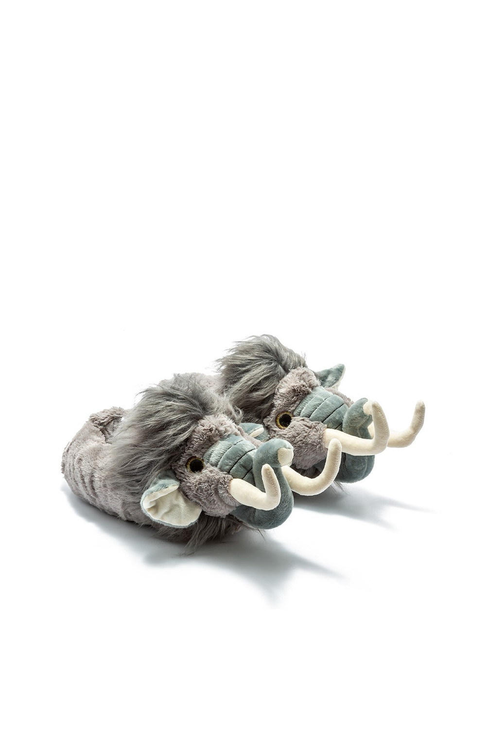 Mamut Unisex Hayvanlı Panduf Gri 39/43