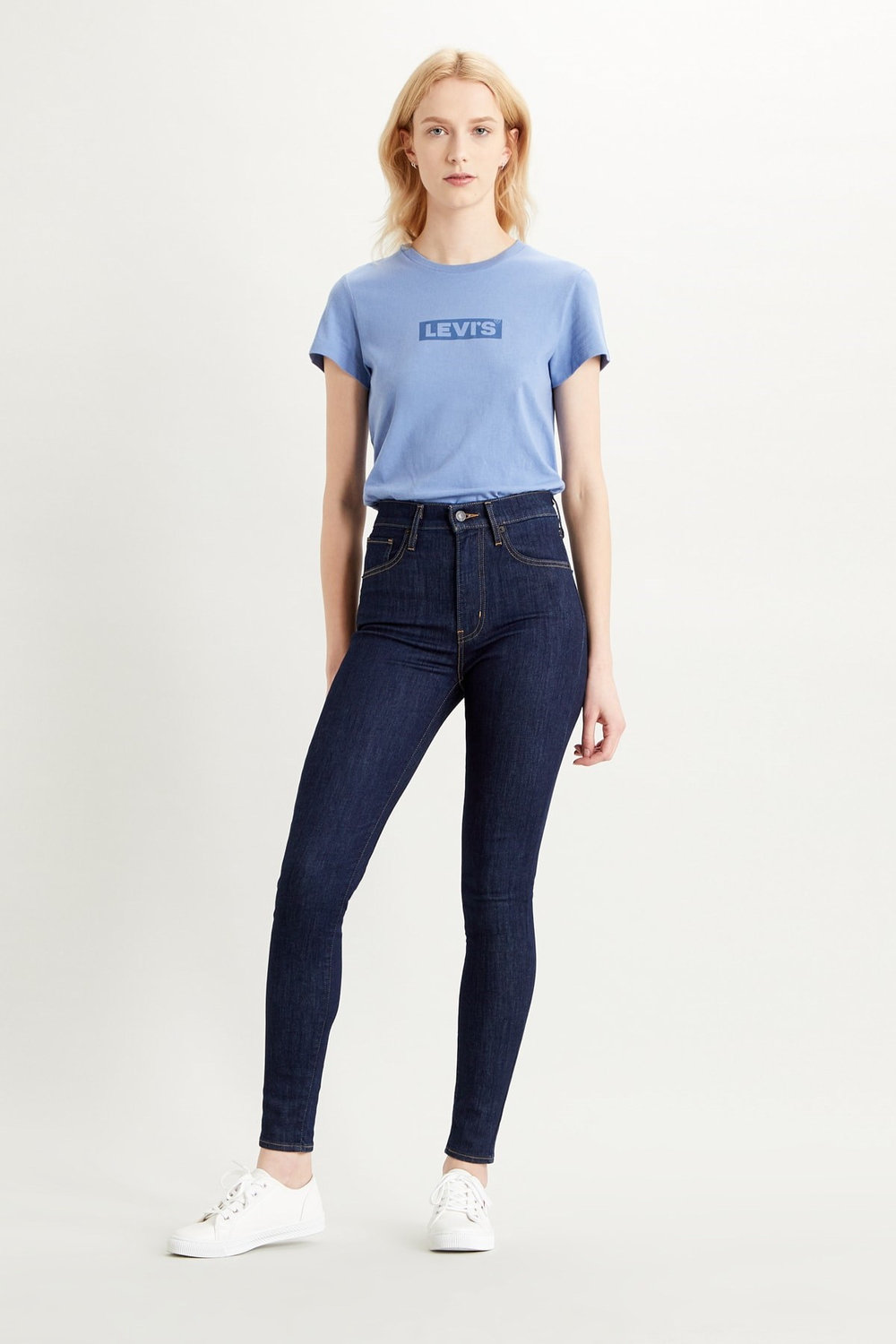 Mile High Super Skinny Kadın Jean Pantolon - Celestial Rinse