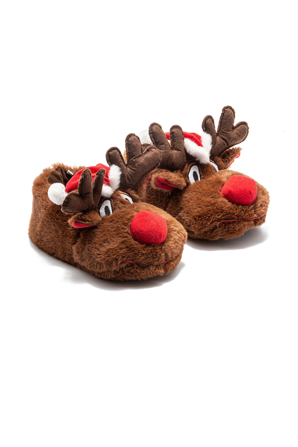 Natal Unisex Hayvanlı Panduf Kahverengi 36/43