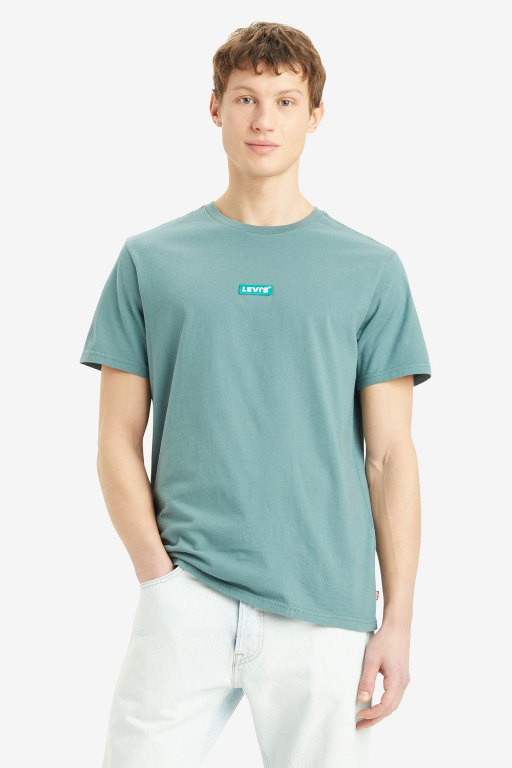 Pamuklu Relaxed Fit Erkek Yeşil   T Shirt A7772-0011