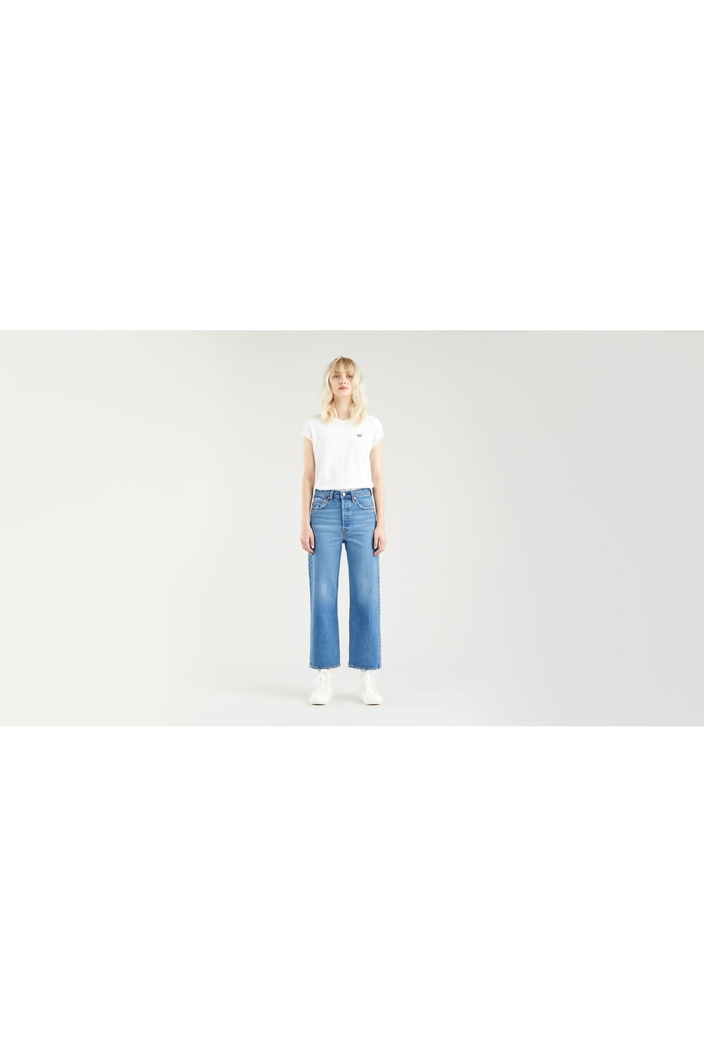 Ribcage Straight Ankle Kadın Jean Pantolon Jive Together