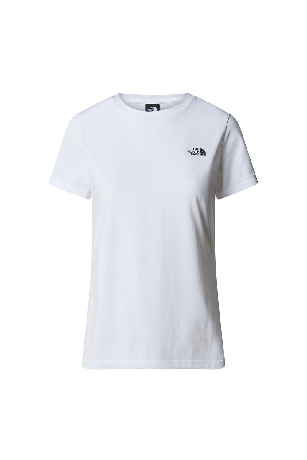 Simple Dome Kadın Beyaz Outdoor T-shirt Nf0a87nhfn41