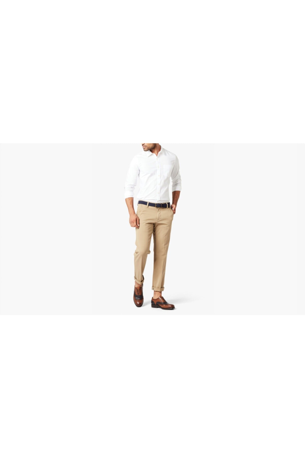 Smart 360 Flex Bej Workday Slim Fit Pantolon