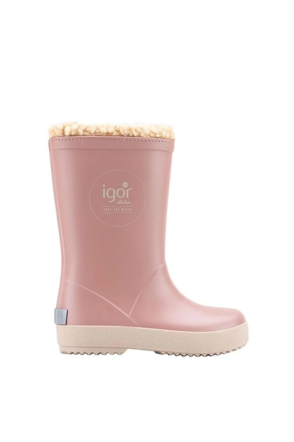 Splash DK Kürklü Rosa Pembe Çocuk Yağmur Çizmesi