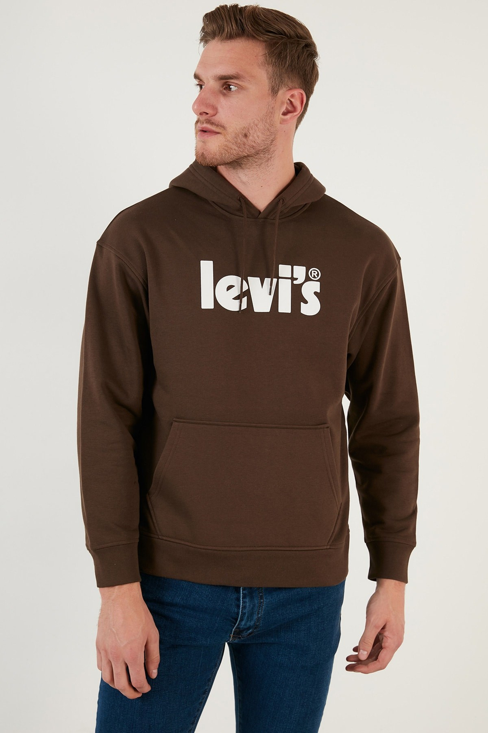 T2 Relaxed Graphic Lse Poster Hood - Relaxed Fıt