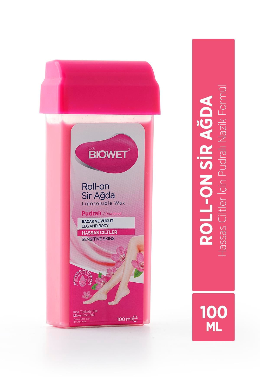 Biowet Roll-On Sir Ağda Hassas Ciltler İçin Pudralı 100 ml