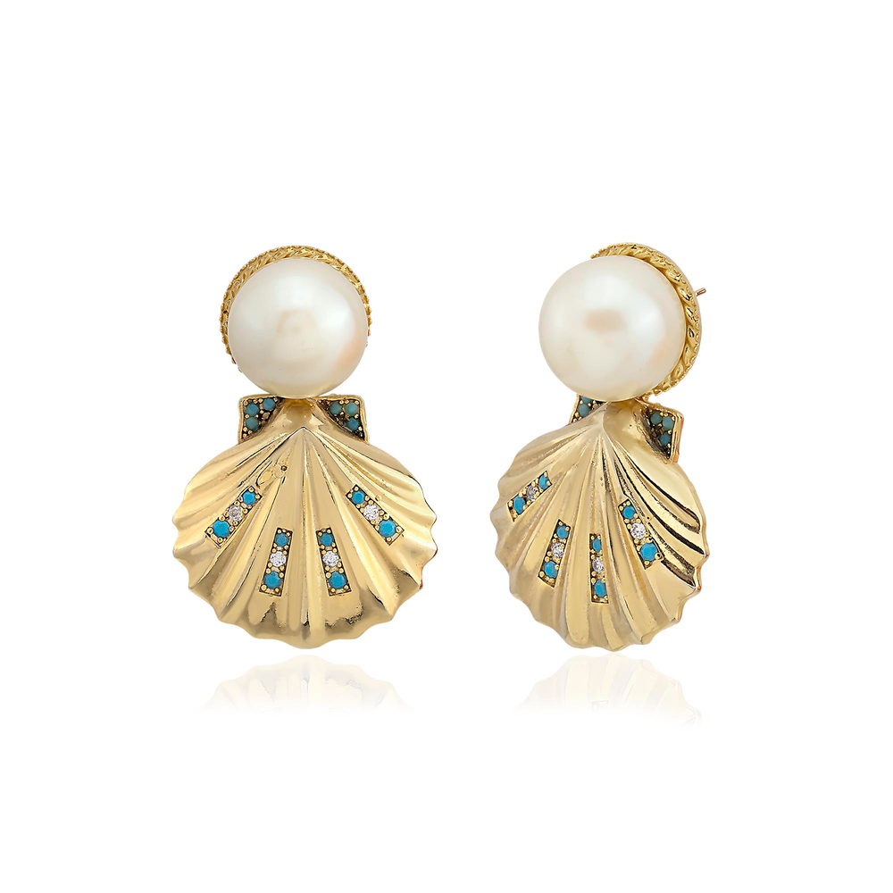 Pearl Tide Küpe