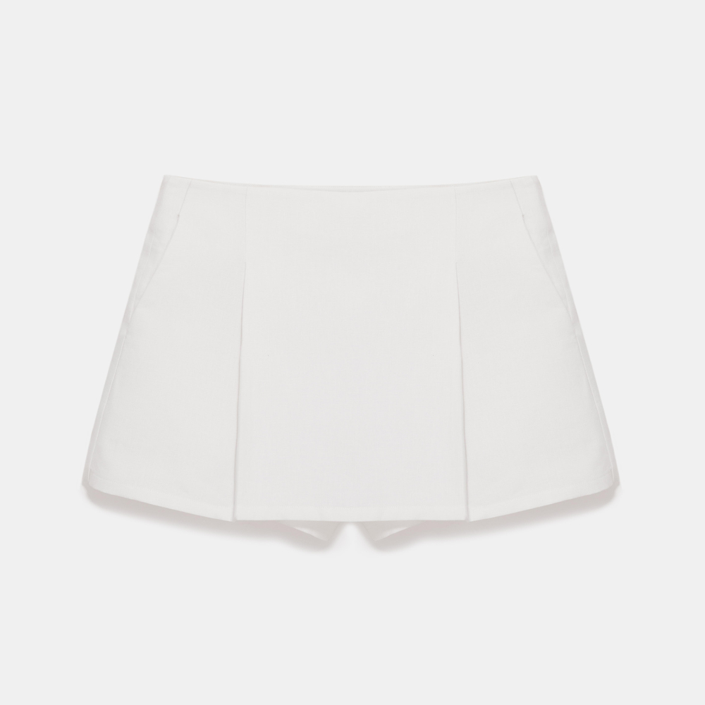 Linen White Short