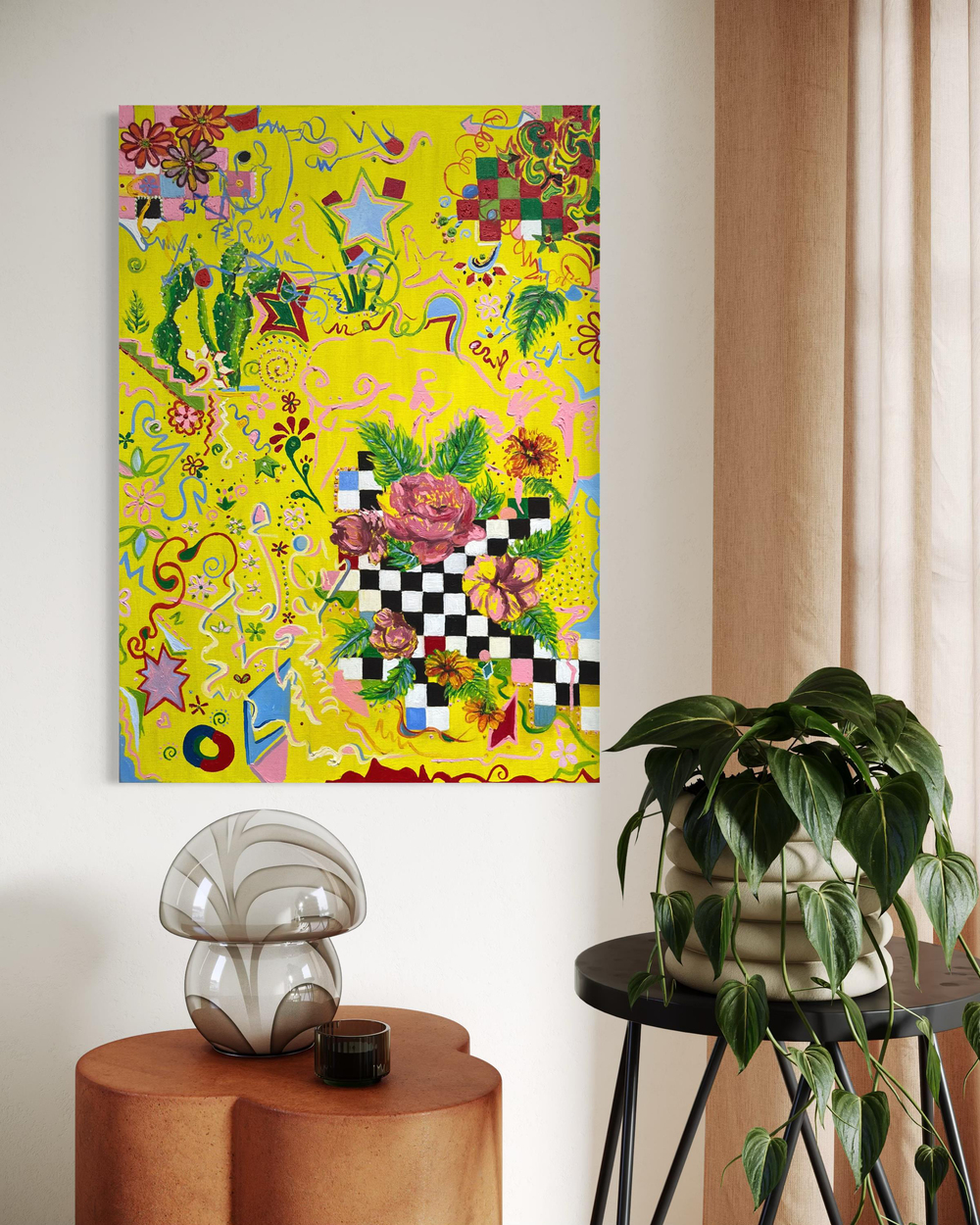 Glitch in Bloom x Melek BAYDAR