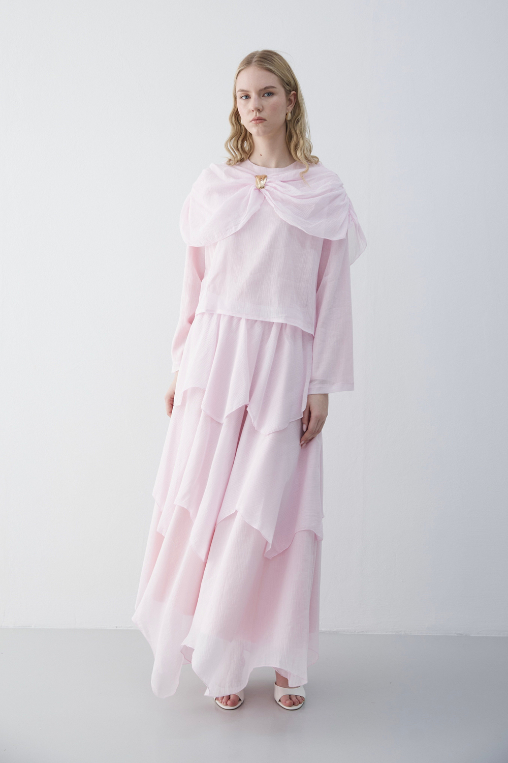 Butterfly Etekli Takım Soft Pembe