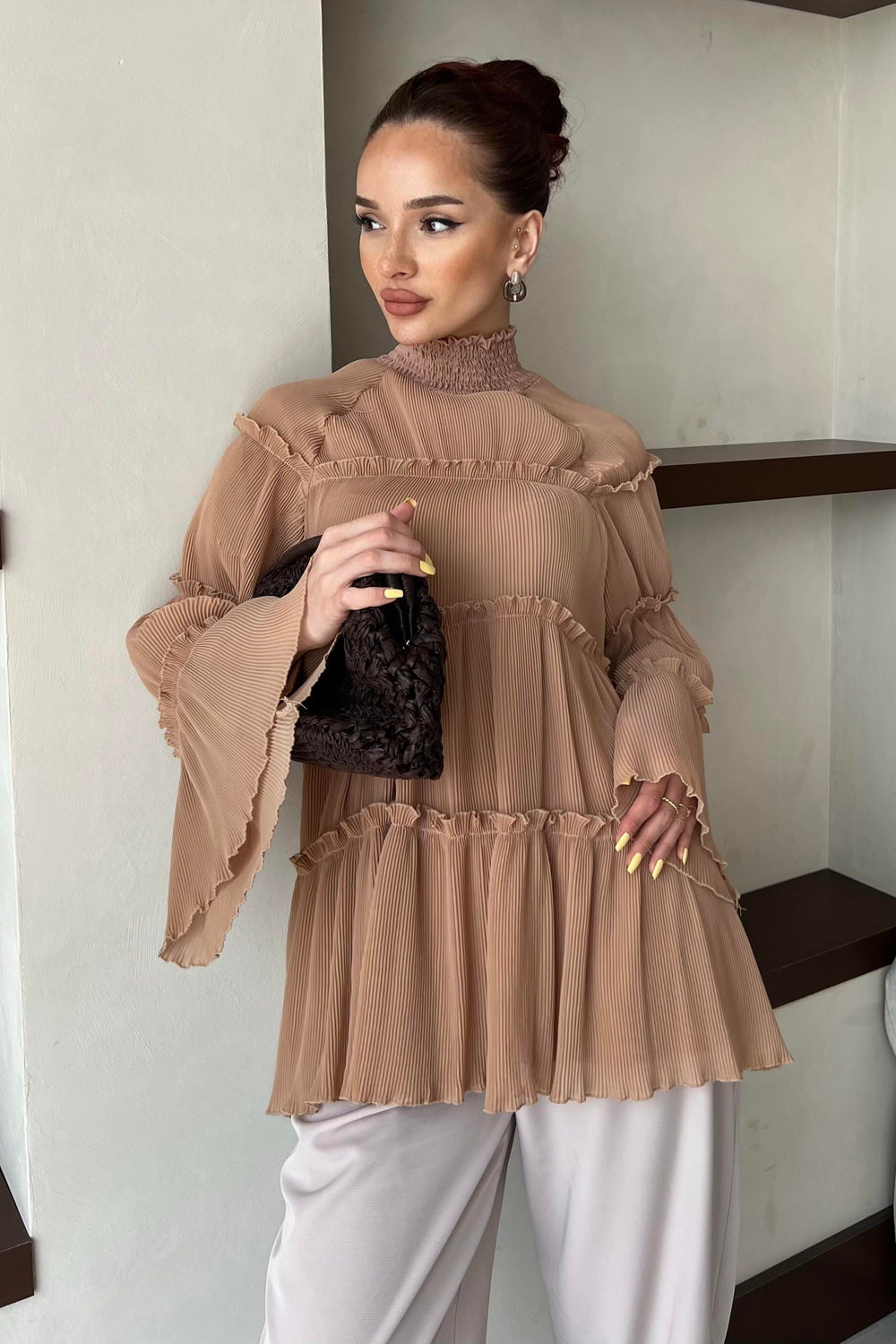 Naarin Bluz Soğan Kabuğu