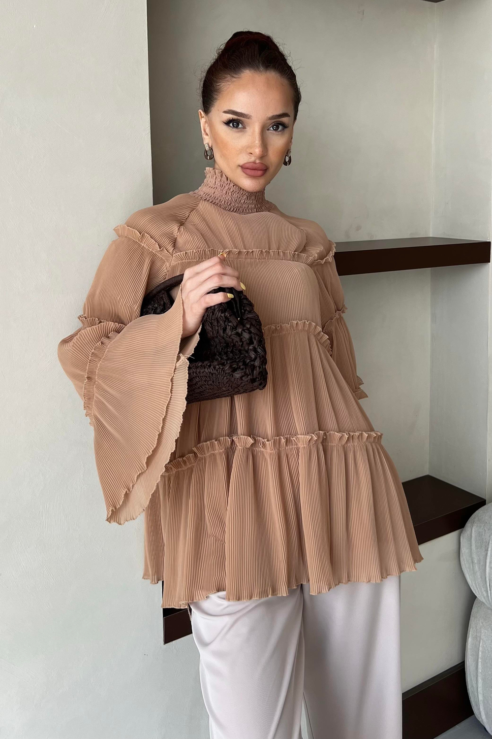 Naarin Bluz Soğan Kabuğu